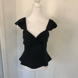 NEW! EXPRESS Women Black Blouse Sz S Zip Back Closure
NWT